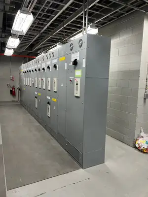 Modan 3000 VFD MCC, 600V, 3-Ph, 1200A, 15 Sections