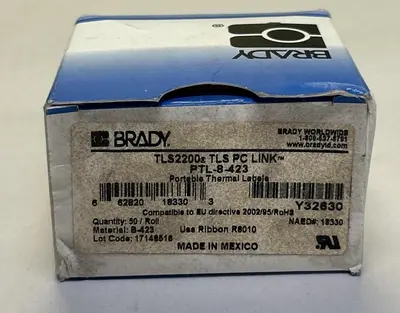 New | in-Stock BRADY PTL-8-423 Lab Labels Ohio US | Surplus Asset Holdings #1227977