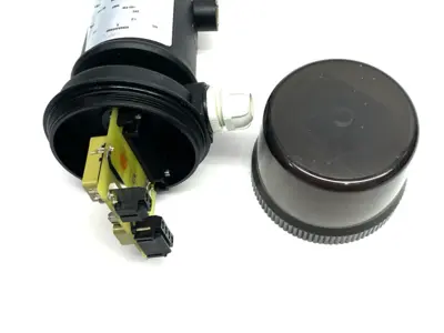 USED ASCO ANGLE BODY 2-WAY MOTORIZED PISTON VALVE, 1/2" NORMALLY OPEN