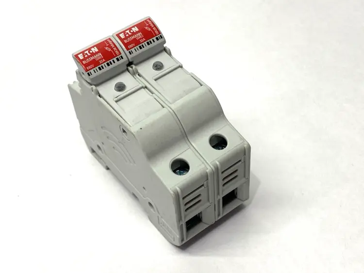 Used EATON BUSSMANN MODULAR FUSE HOLDER 2-POLE 600V 30A Fuse Accessories Michigan US | Maverick Industrial Sales #1091809