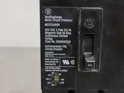 USED WESTINGHOUSE MCP23480R