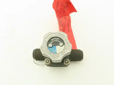 Rockwell Hanna 1/2" Diaphragm Pinch Valve Buttweld Fig CWP 5