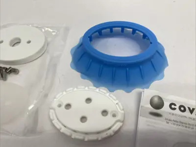 New | in-Stock Coval Suction Cup for FlowPack Dia120mm Blue Silicon 35SH Parts & Accessories (Material Handling) Michigan US | Maverick Industrial Sales #1390684