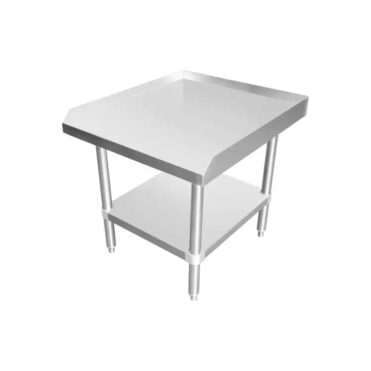 New | in-Stock Atosa New Atosa ATSE-3024 24" Stainless Steel Equipment Stand Restaurant Equipment (Miscellaneous) Illinois US | Falcon Restaurant Supply #1375519