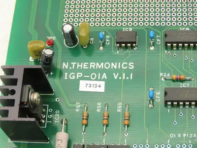 N Thermonics IGP-0IA V.I.I Printed Circuit Control Board PCB