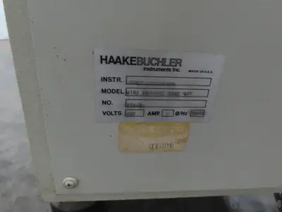 Haake Buchler Injection Molding Heated Pump & Wire Coating Take Off Machine