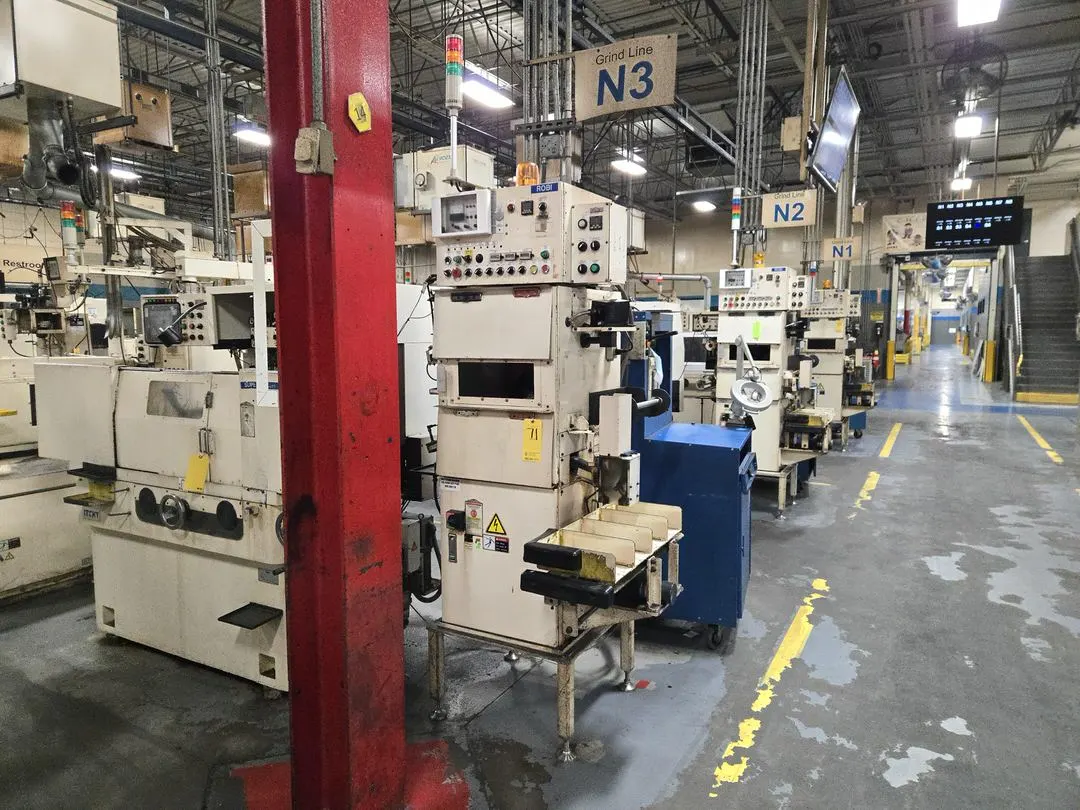 Koyo RT-40 ROBI Outer Diameter Visual Inspection Checking Machine