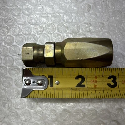 ** New Parker Hydraulic Connector Fitting BL06  QYT Of 5 Fast Shipping #