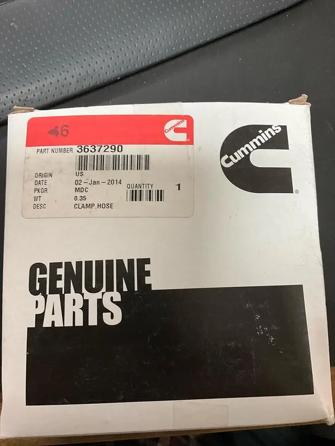 Cummins Hose Clamp PN:: 3637290