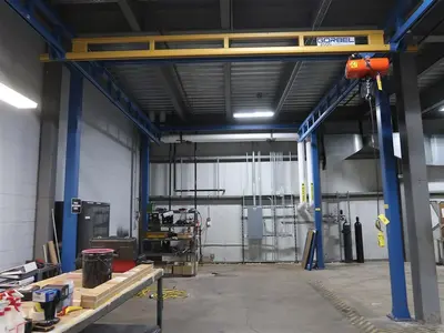 Used GORBEL 1 TON WORKSTATION CRANE Cranes (Misc) Wisconsin US | Lemke Machinery Sales #1494974