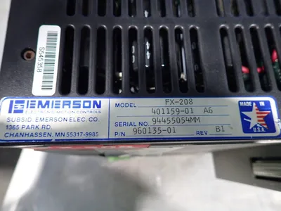 Used EMERSON FX208 Servo Drives Ohio US | HGR 24 #878565