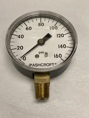New | in-Stock ASHCROFT 25W1005-H-02B-160# Universal Pressure Meters | Surplus Asset Holdings #1217331
