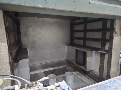 Batch Oven 1,200 Degrees, 66″ x 63″ x 153″