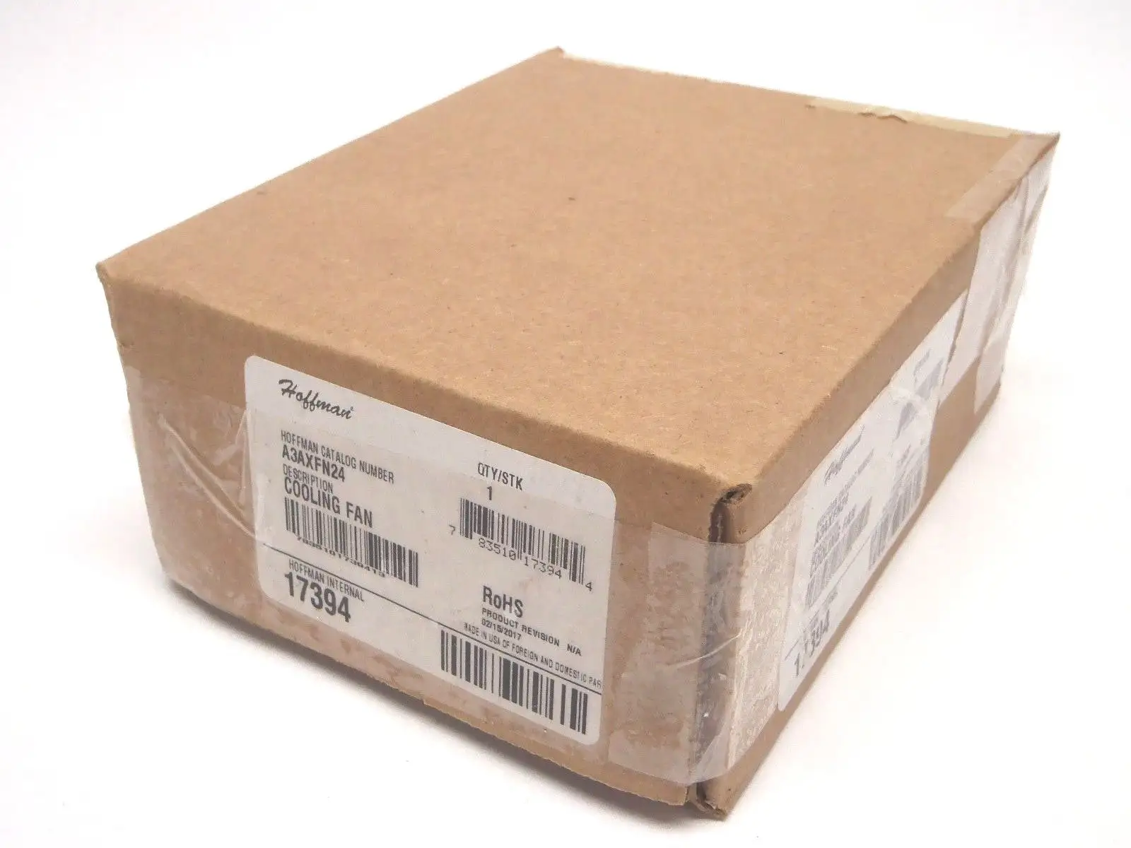 A3AXFN24 | Hoffman  Cooling Fan 3" Inch Axle Fan 24VDC 17394 - New