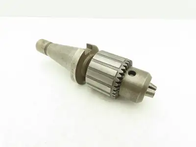 Accupro 65867830 Tapered Shank Keyed Drill Chuck 1/16-5/8" NMTB40 JT3