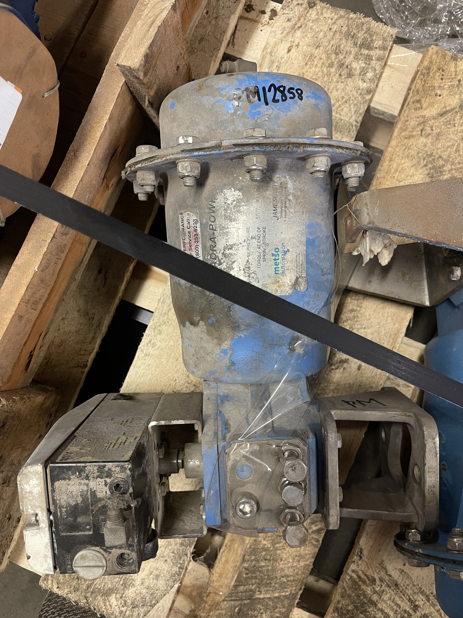 Neles Jamesbury Pneumatic Quadra Powr II Actuator