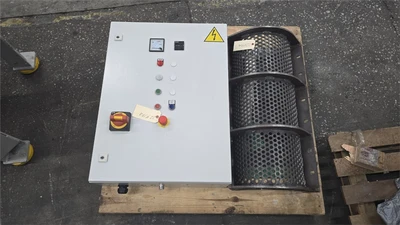 20" X 33" Zerma ZBS850 Single Shaft Shredder, 24 HP AC Motor