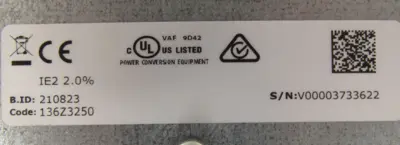 NEW EATON SVX040A2-4A1B1 AC DRIVE 50HP SVX040A24A1B1