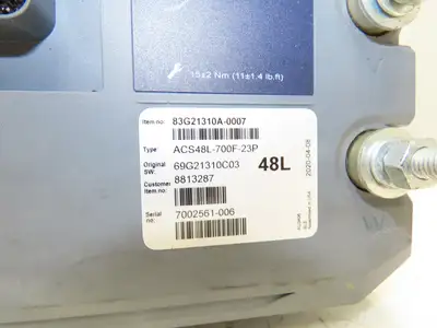 Danaher ACS48L-700F-23P AC SuperDrive Forklift Motor Controller 48V Off E80XN