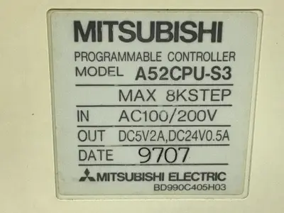 USED MITSUBISHI A52CPU-S3