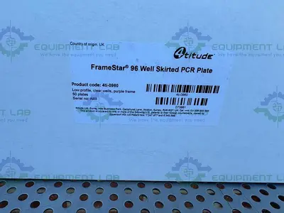 NEW 2 BOXES OF - AZENTA 4TITUDE 4TI-0960 FRAMESTAR 96 WELL SKIRTED PCR PLATE