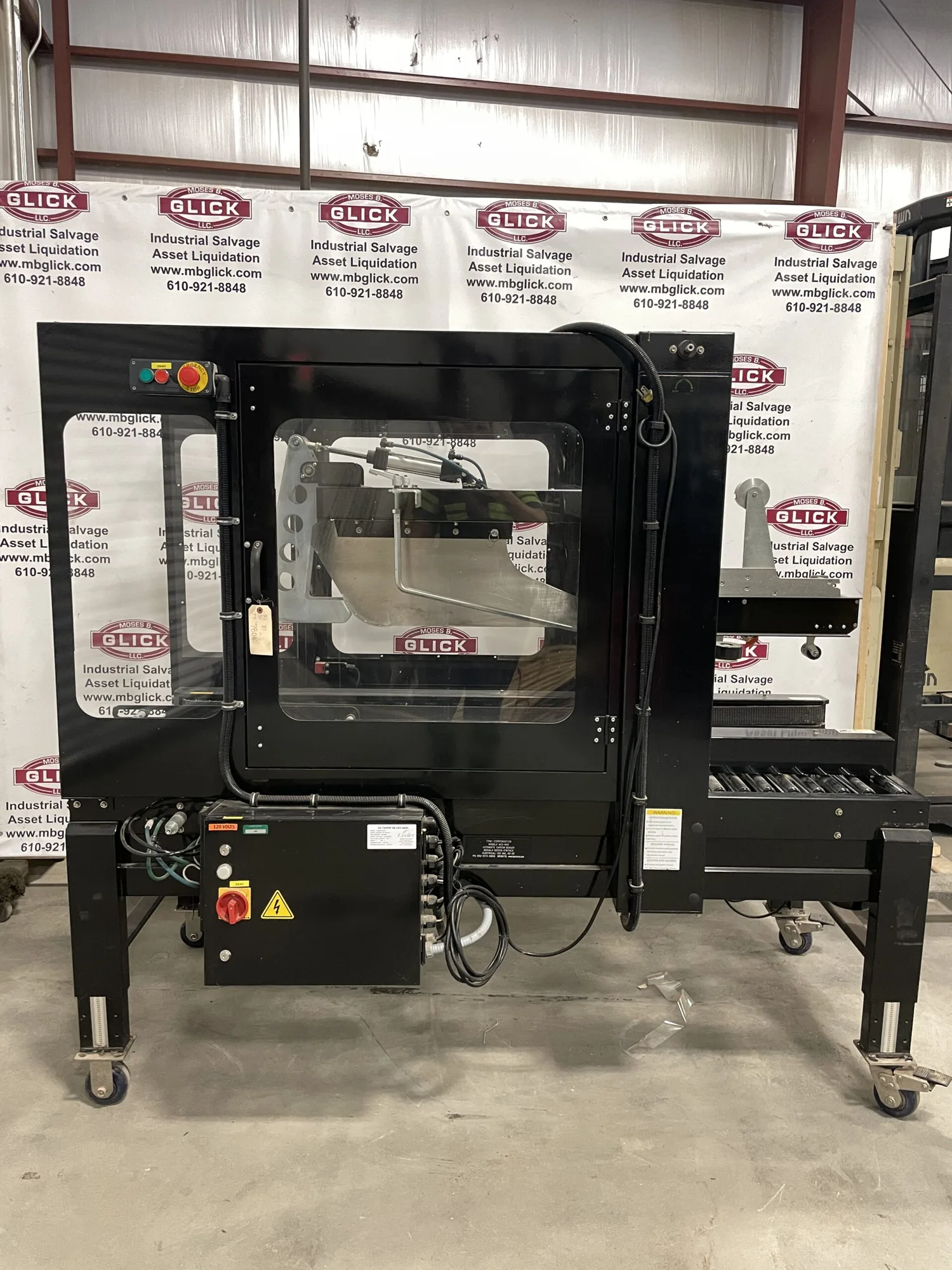 Eastey EZ-TAPER SB-2EX-SEMI Semi-Auto Top and Bottom Case Sealer/Taper 110/120V