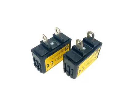 USED BUSSMANN CUBEFUSE DUAL ELEMENT TIME DELAY CURRENT LIMITING FUSE