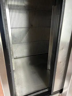 Used Glastender Used Glastender MF48-SF2 48" Underbar Stainless Steel Glass Froster, 252 Mugs Capacity 120V Underbar Equipment Illinois US | Falcon Restaurant Supply #1376213