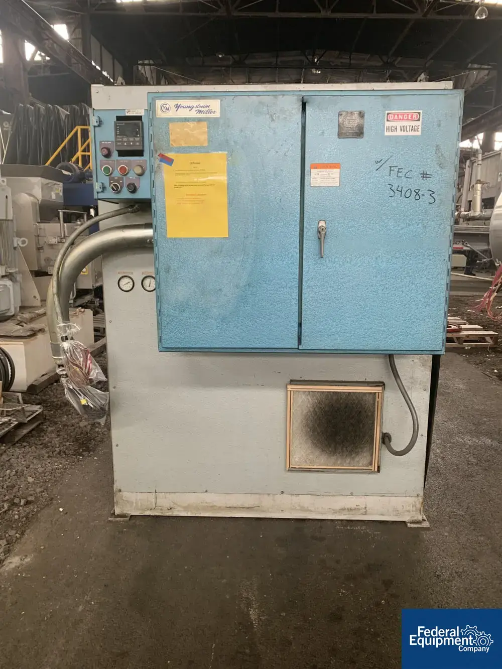 USED Youngstown Miller 300 KW Youngstown Miller Oil Heater, Model HT-300-1