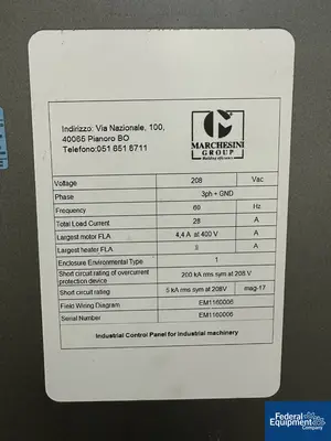 USED Marchesini Marchesini Cartoner, Model MA80