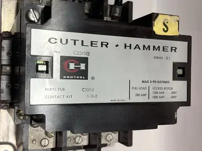 Used CUTLER-HAMMER C32KN3 Industrial Controls Ohio US | Surplus Asset Holdings #1502634