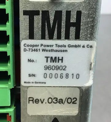 Used Tmh COOPER TOOLS TMH960902 Servo Drives | Palmetto Automation #1148805