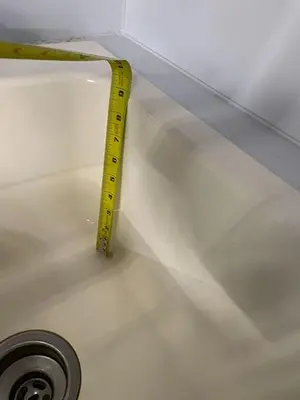 E.L. Mustee & Sons inc CHEMICAL SAFE POLYBENCH WUAL SINKS WITH SPRAYER AND YELLO