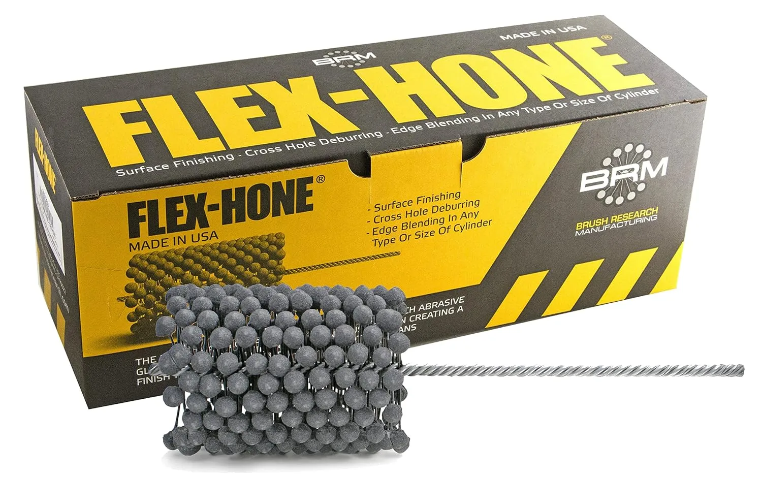 BRM 3" FLEX-HONE 120 Grit for Block Cylinders or Liners USA Made