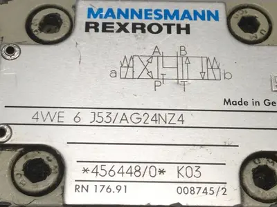 Used REXROTH 4WE6J53 AG24NZ4 MANIFOLD Valves/Fittings Michigan US | Ideal Machinery #1260147