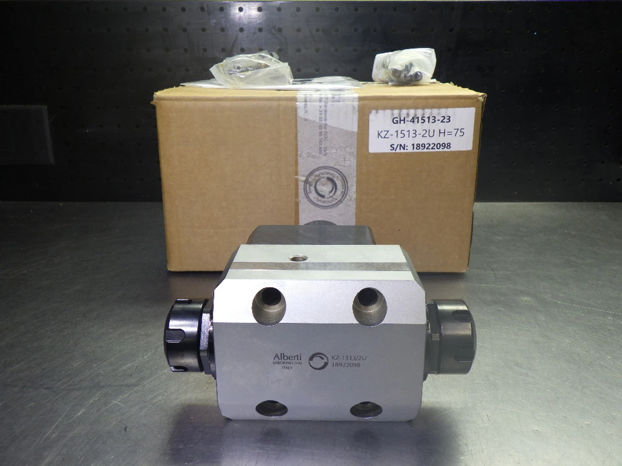 Alberti BMT55 ER25 Double Sided Right Angle Head For Nakamura Machines KZ-1513-2U (LOC1213C)