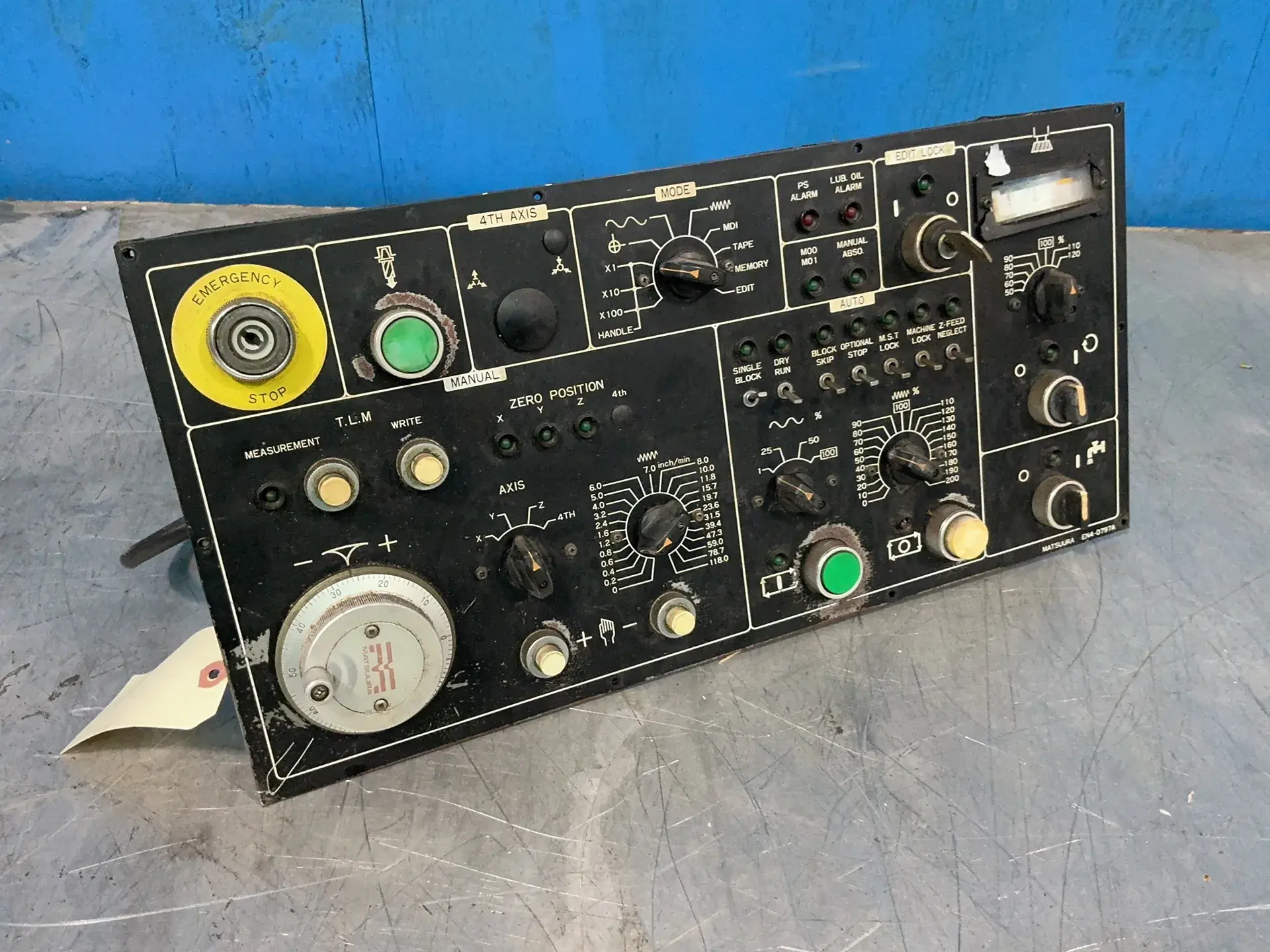 Used MATSUURA EN40797A Electrical Controls Ohio US | HGR 24 #1316447