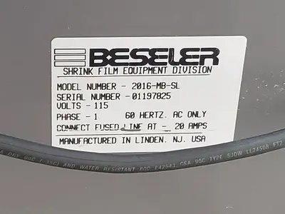 USED BESELER 2016-MB-SL