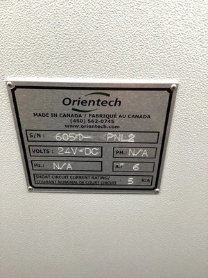 USED ORIONTECH WM 8017544