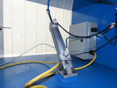 Sorter Conveyor Tilt Chute Tray Tipper Feeder 24VDC Pneumatic Cylinder Control