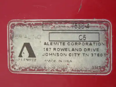 Alemite 7538-4 7538-4 Grease Loader Pump For 35Lb Drum 15" Dia W/Follower Plate