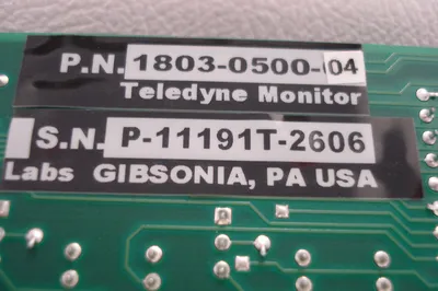 NEW TELEDYNE 1803-0500-04 BOARD 1803050004