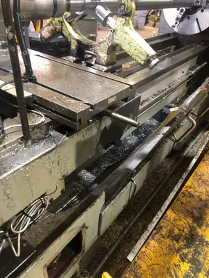1980 LANSING 18/26"" x 120"  G20 Big Bore Engine Lathe (14664) LATHES, ENGINE_See also other Lathe Categories | Machinery International LLC (6)