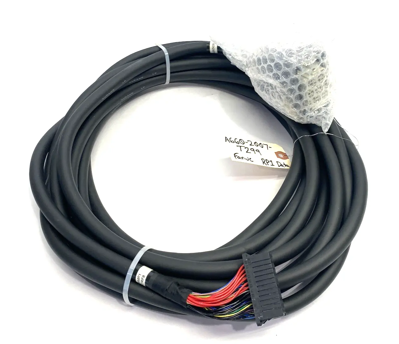 USED FANUC ROBOT SERVO DATA CABLE, RP1 DATA CABLE ASSEMBLY