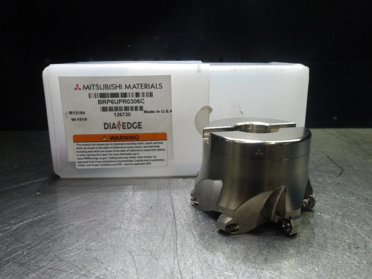 Mitsubishi 3" Indexable Facemill 1" Arbor BRP6UPR0306C (LOC1711)