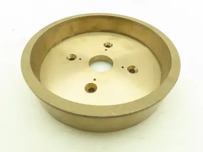 Norton MD100-N50M-1/8 Diamond Wheel MOS 6550 RPM Max 6.620x1-1/2x1-1/4