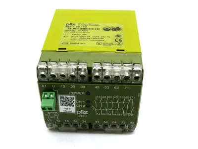 USED PILZ PZE7-6S/10 SAFETY RELAY 24VDC 4W PZE76S10