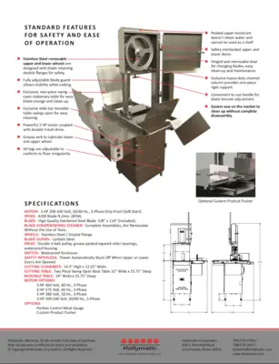 The Hollymatic Hi-Yield 14 Saw