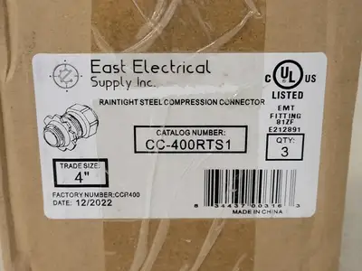 NEW EAST ELECTRICAL SUPPLY INC. CC-400RTS1