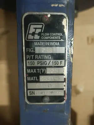 LOT OF 5 KNIFE GATE VALVES WITH PNEUMATIC ACTUATORS, RDC, FLOW CONTROL COMPONENTS